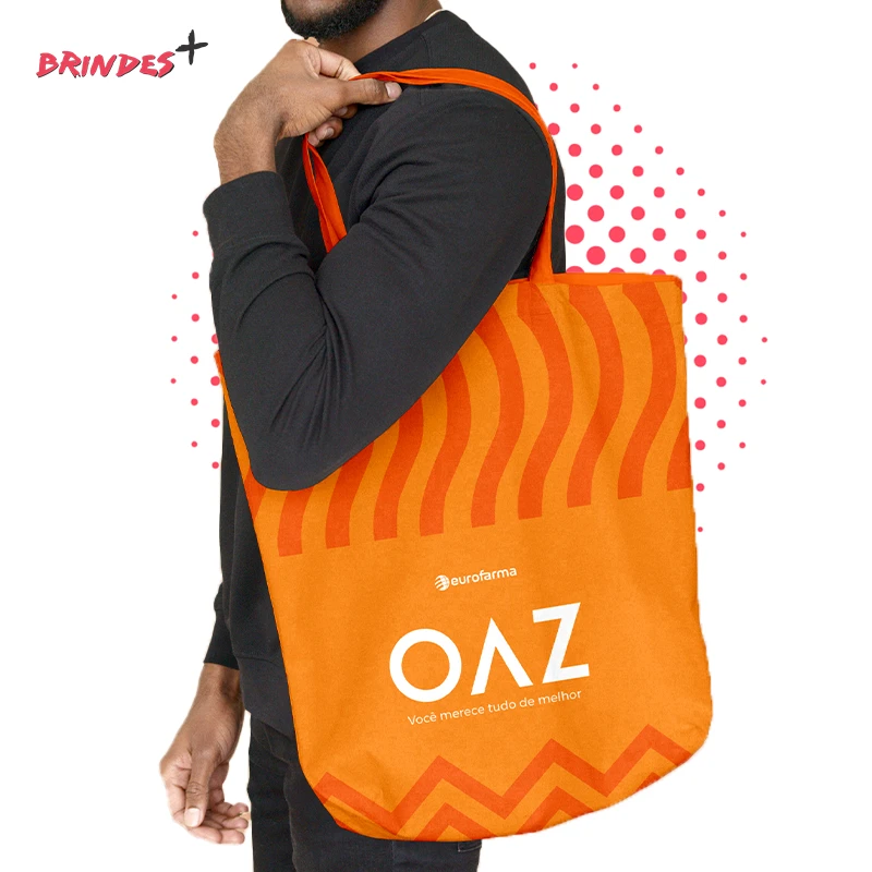 Ecobag de algodão personalizada