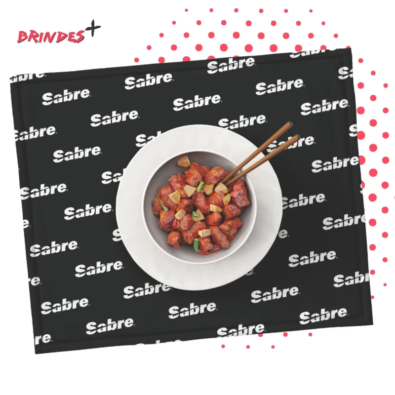 Jogo americano personalizado