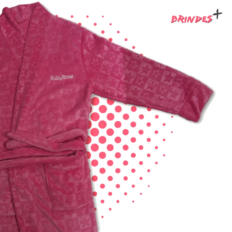 Roupão feminino personalizado